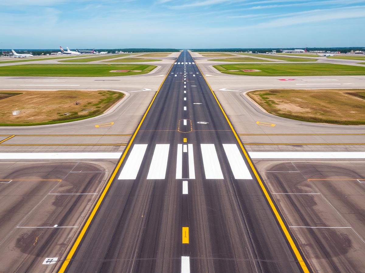 Pintura viária e aeroportuária